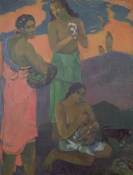 Mutterschaft oder Drei Frauen am Strand, 1899